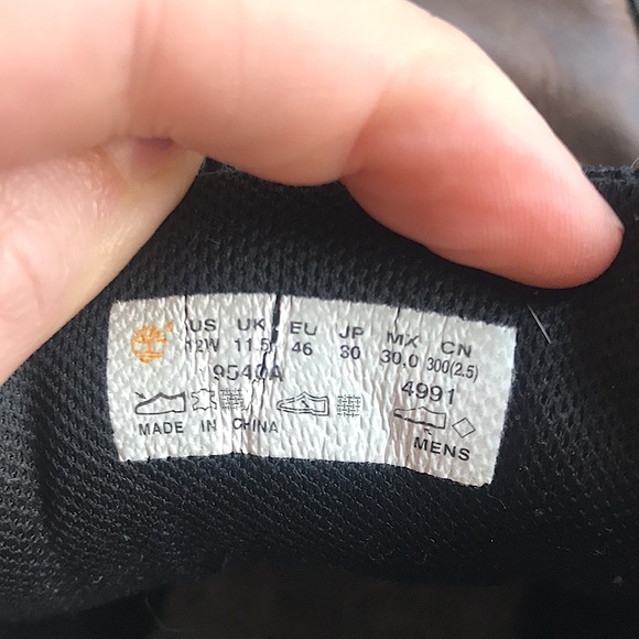 Timberland 9540A Mt Madsen Size 12W Waterproof Low Hiking Walking Men's Boots - Picture 10 of 10